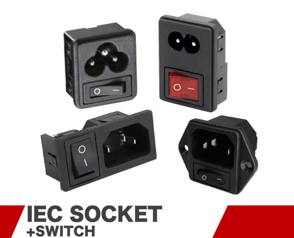 iec-socket＋开关