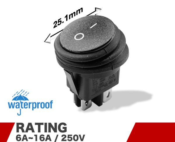 RS601D2K系列 防水rocker-switch